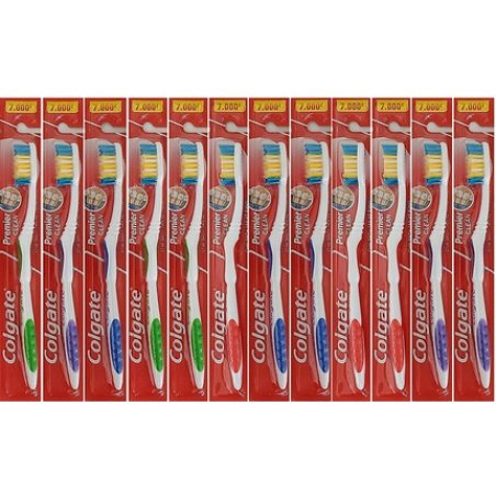 Colgate Premier Extra Clean Toothbrushes - Pack of 12