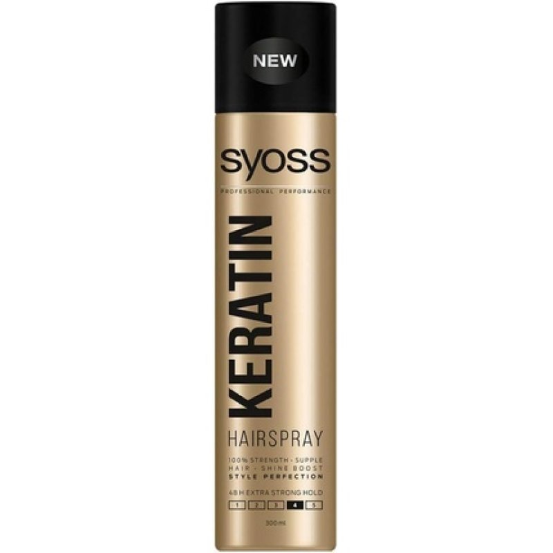Syoss Keratin Extra Strong Hair Spray 300ml