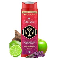 Old Spice Rockstar 3-in-1 Shower Gel & Shampoo for Men 400ml Long Lasting Fresh Scent Perfume Quality Deep Cleansing