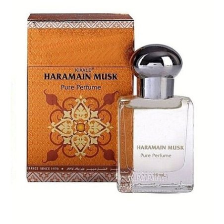 Al Haramain Musk 15ml Perfume Oil Roll-on with Aldehyde Rose Musk Attar/Ittar