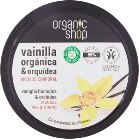 Organic Vanilla and Orchid Body Mousse 250ml