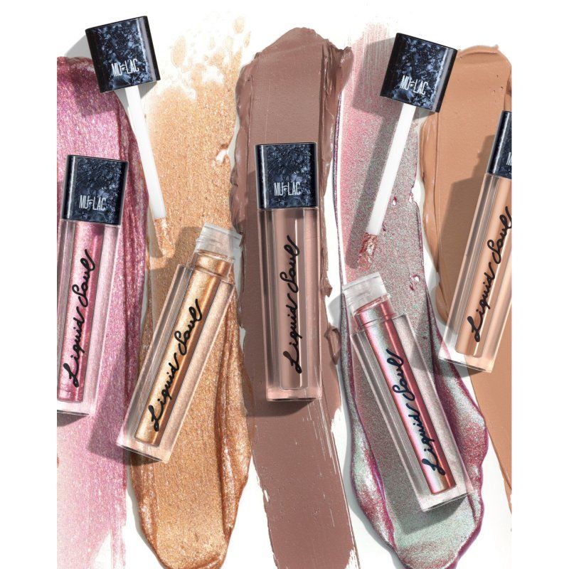 Mulac Cosmetics Liquid Soul ombre à paupière 07 Shine On You Lumineux, Métallique