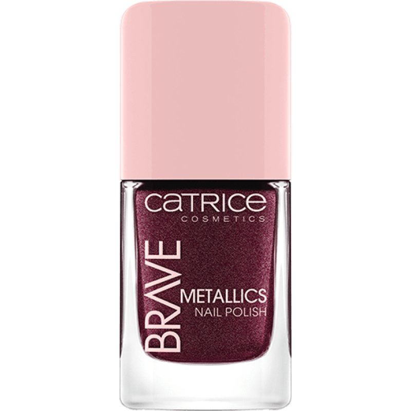 CATRICE Brave Metallics nail polish 10.5 ml Bordeaux Metallic