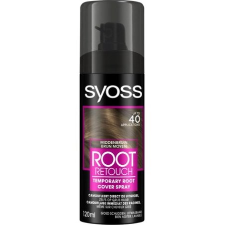 Syoss Growth HairSpray Medium Brown 120ml