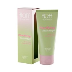 Fluff Face Cleansing Gel with Green Clay and Glycolic Acid 100ml