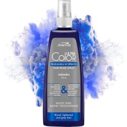 Joanna Ultra Color Blue Color Rinse Spray for Blonde and Light Hair 150ml Platinum-Grey Shade
