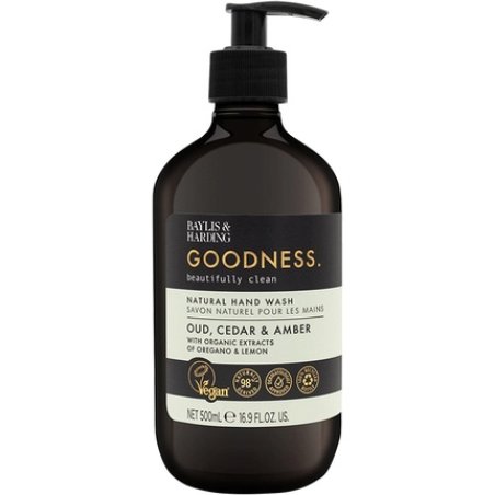 Baylis & Harding Goodness Oud Cedar & Amber Natural Hand Wash 500ml