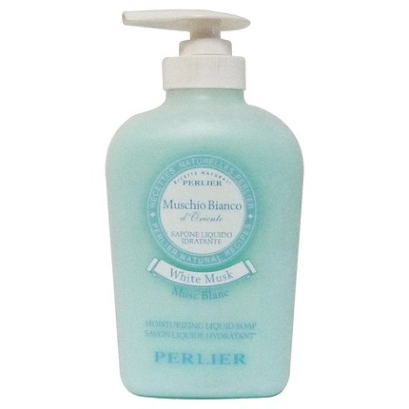 Perlier Muschio Bianco d'Oriente Liquid Soap with White Musk Scent 10.1 fl oz (300mL) Bottle