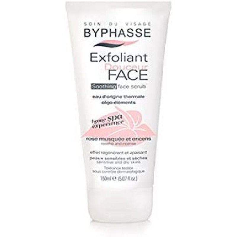 Byphasse Home Spa Experience Soft Exfoliating for Sensitive Skin to Dry