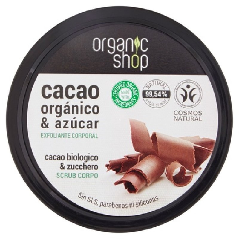 Organic Shop Belgian Chocolate Body Scrub