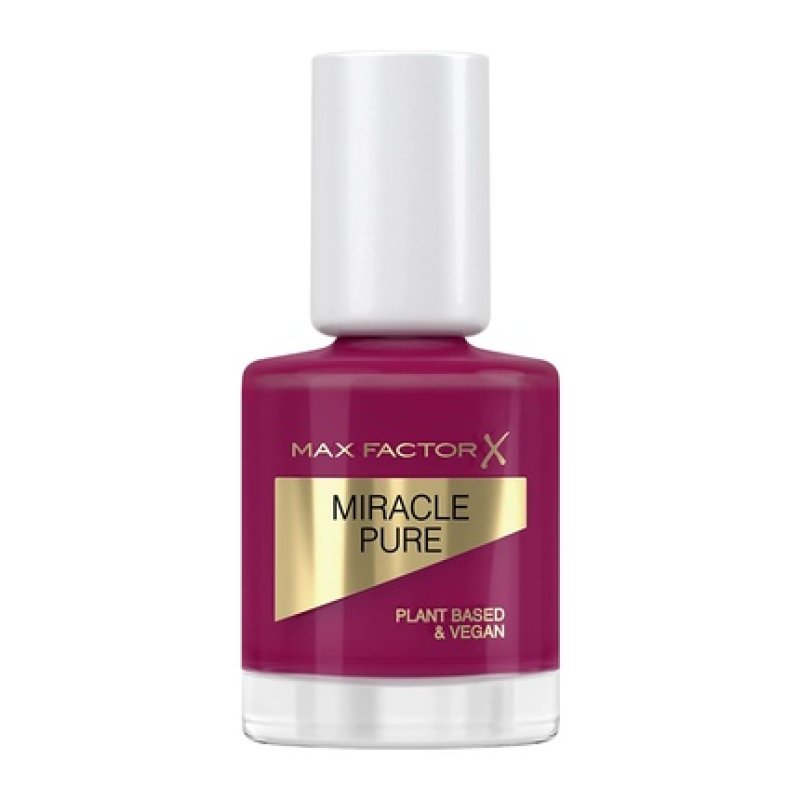 Max Factor Miracle Pure Nail Colour Sweet Plum Vegan Nail Polish 12ml