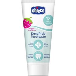 Chicco Toothpaste Strawberry No Fluoride 50 ml