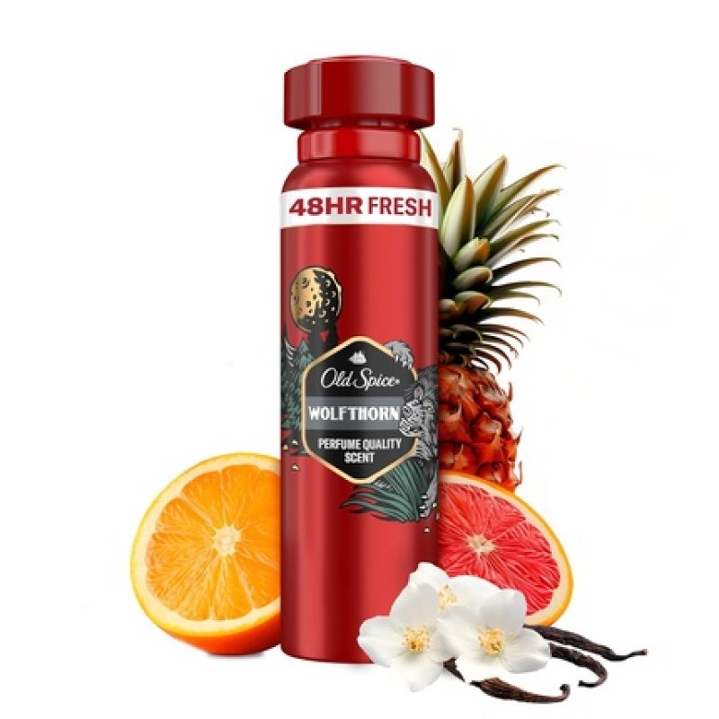 Old Spice Wolfthorn Deodorant Body Spray for Men 150ml