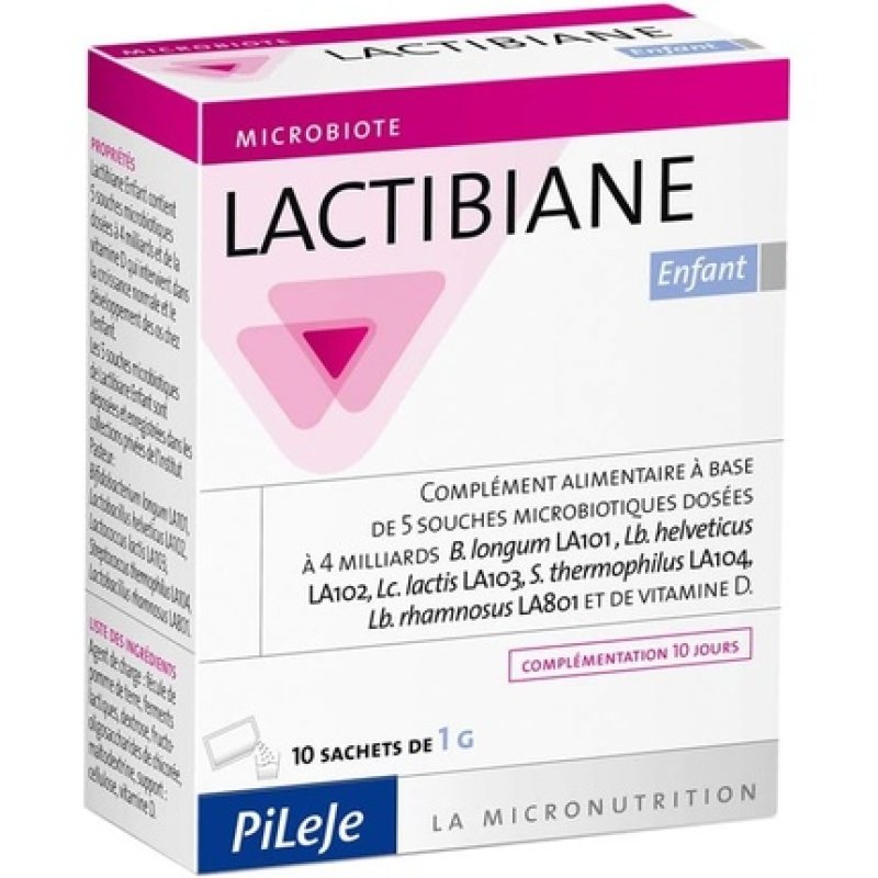 Lactibiane Children 1G 10 Sachets Pileje