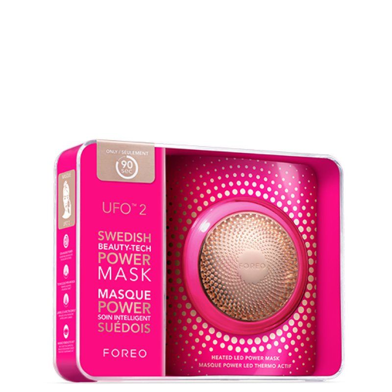 Foreo UFO 2 appareil pour soin de la peau Thérapie lumineuse de la peau Fuchsia
