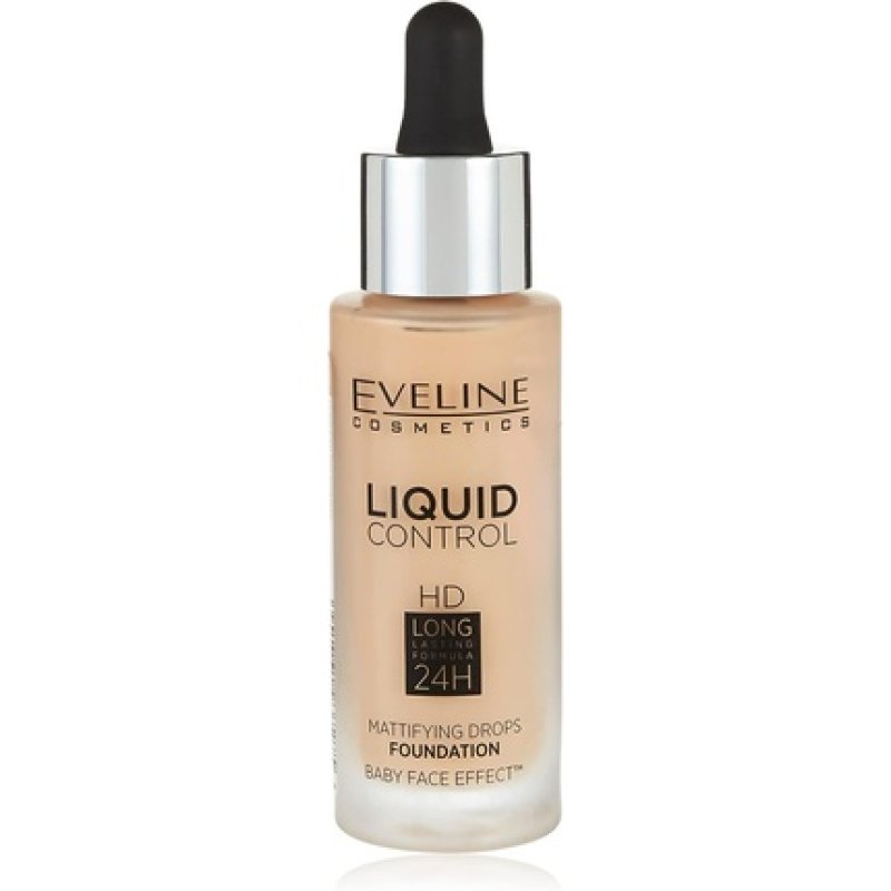 Eveline Liquid Control HD Longstay Mattifying Primer 32ml 040 Warm Beige