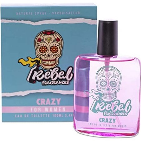 Rebel Fragrances Rebel Crazy Eau De Toilette for Women 100ml
