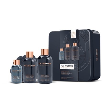 Grace Cole Body Care Gift Set In Tin Can - Black Pepper & Tangerine, 4 Pieces