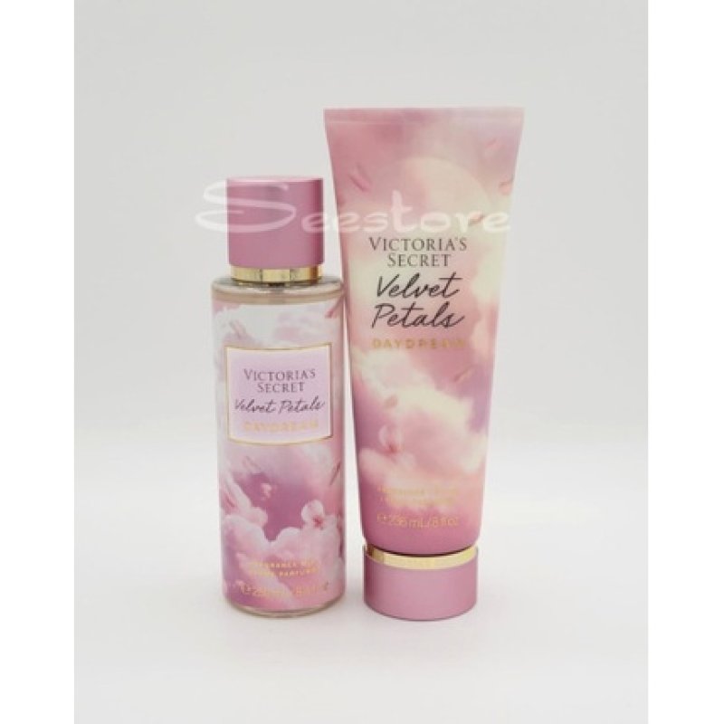 Victoria's Secret Velvet Petals Daydream Body Mist Spray & Body Lotion