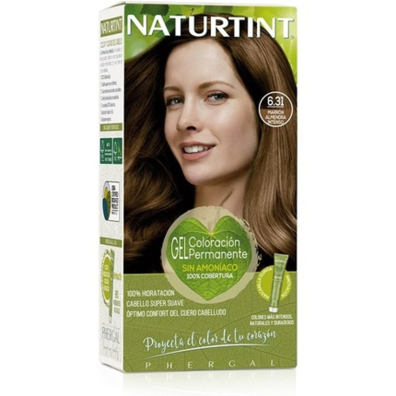 Naturtint Hair Colour No Ammonia 6.31 Deep Almond Brown 170ml