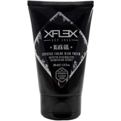 Xflex Black Hair Gel Masking Effect Shaping Man 100ml