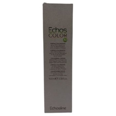 Echosline 6.74 Organic Green Tea Hair Dye without PPD and Resorcinol - Dark Blonde Brown Copper