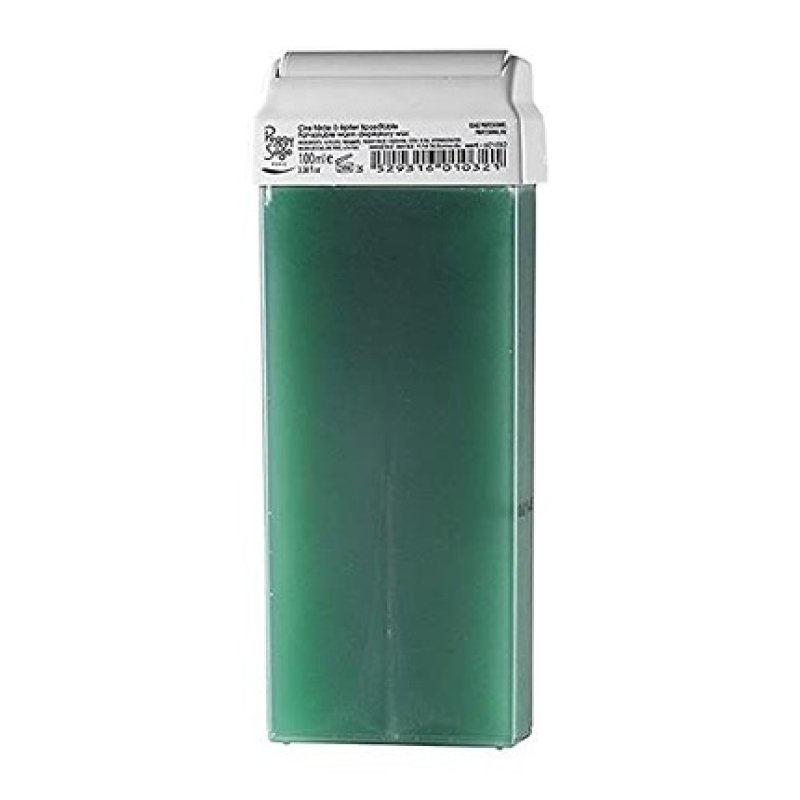 Peggy Sage Disposable Green Warm Liposoluble Wax Cartridge with Strip 100ml