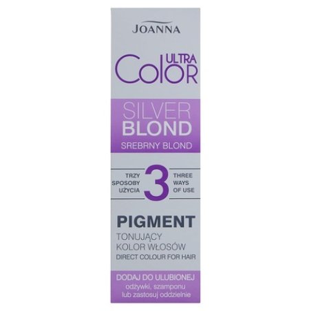 JOANNA Ultra Color Pigment Hair Toning Color Pigment - Neutralizes Unwanted Yellow Tones - Can be Applied in 3 Ways -