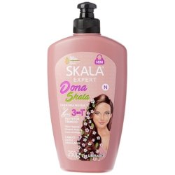 SKALA Dona Hair Styling Cream 250g - Nourishing Mask with Plant Oils - Strengthens Hair & Adds Shine - Versatile as
