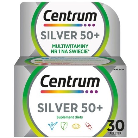 Centrum Silver 50 Multivitamin Supplement - 30 Tablets
