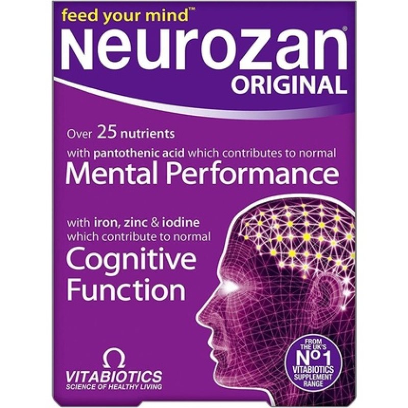 Vitabiotics Neurozan Capsules 30 Capsules