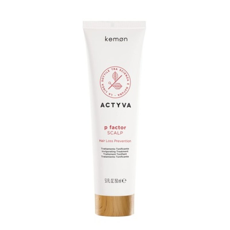 Kemon Actyva P Factor Scalp Regenerating and Soothing Hair Care with Almond Oil and Aloe Vera 150ml