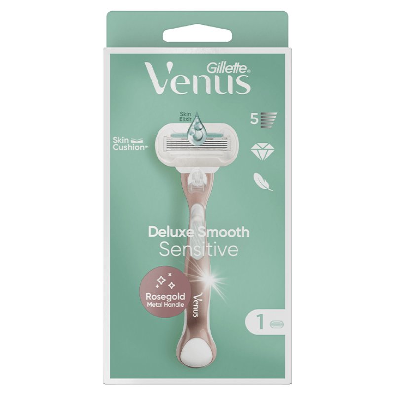 Venus Deluxe Smooth Sensitive Rose Gold Razor