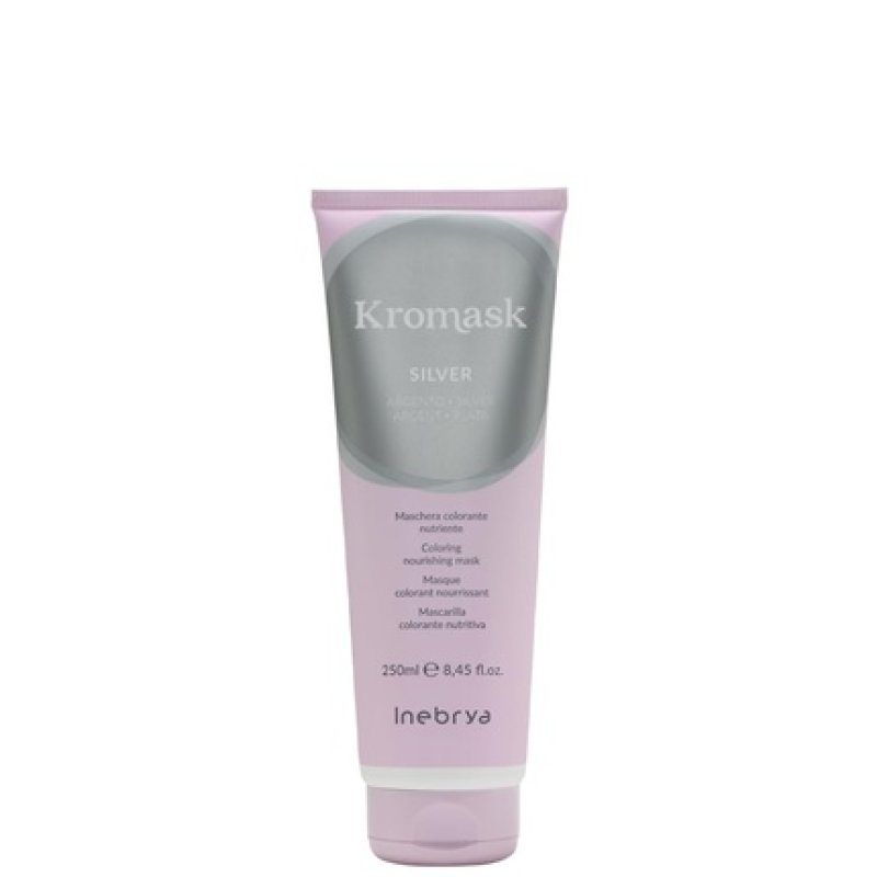 MASCARILLA COLOR PLATA KROMASK 250ML INEBRYA