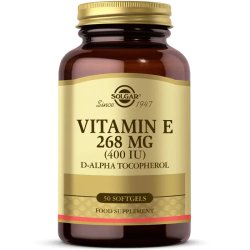 Solgar Vitamin E 268mg Natural Antioxidant Skin & Immune System Support 50 Mixed Softgels