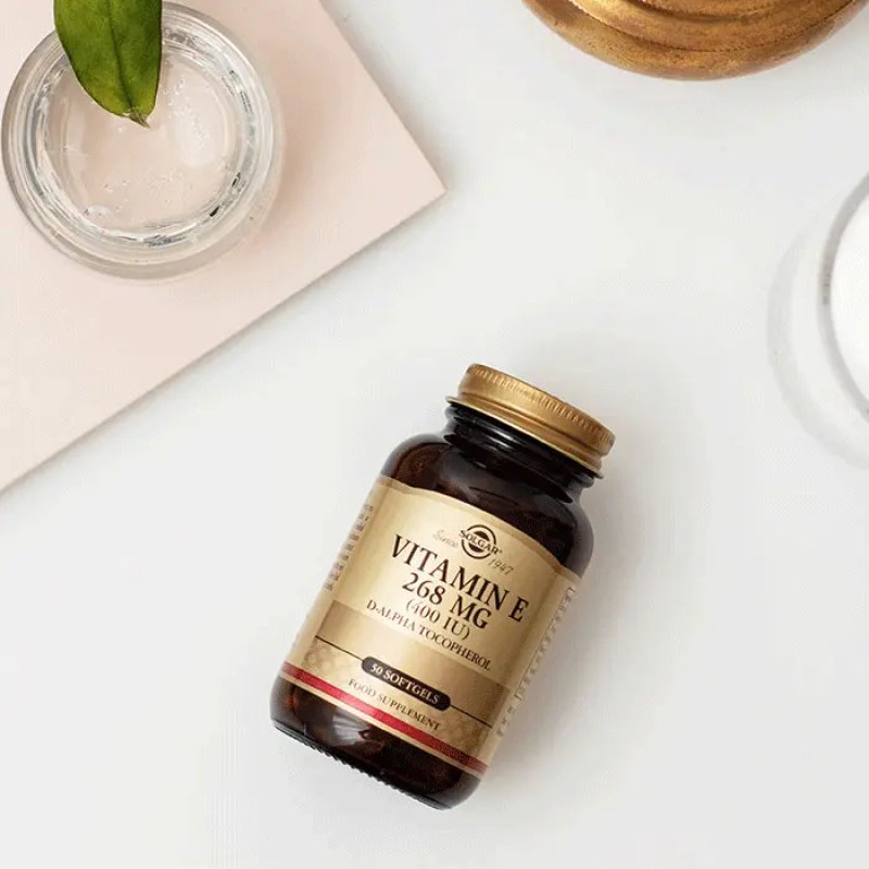 Solgar Vitamin E 268mg Natural Antioxidant Skin & Immune System Support 50 Mixed Softgels