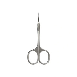 STALEKS UNIQ SQ-10/4 Ballerina Nail Cuticle Scissors with Extended Handles Classic Curved Blade
