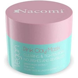 Nacomi Vegan Pink Clay Mask 50ml
