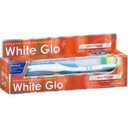 White Glo Anti-Plaque Dental 150ml