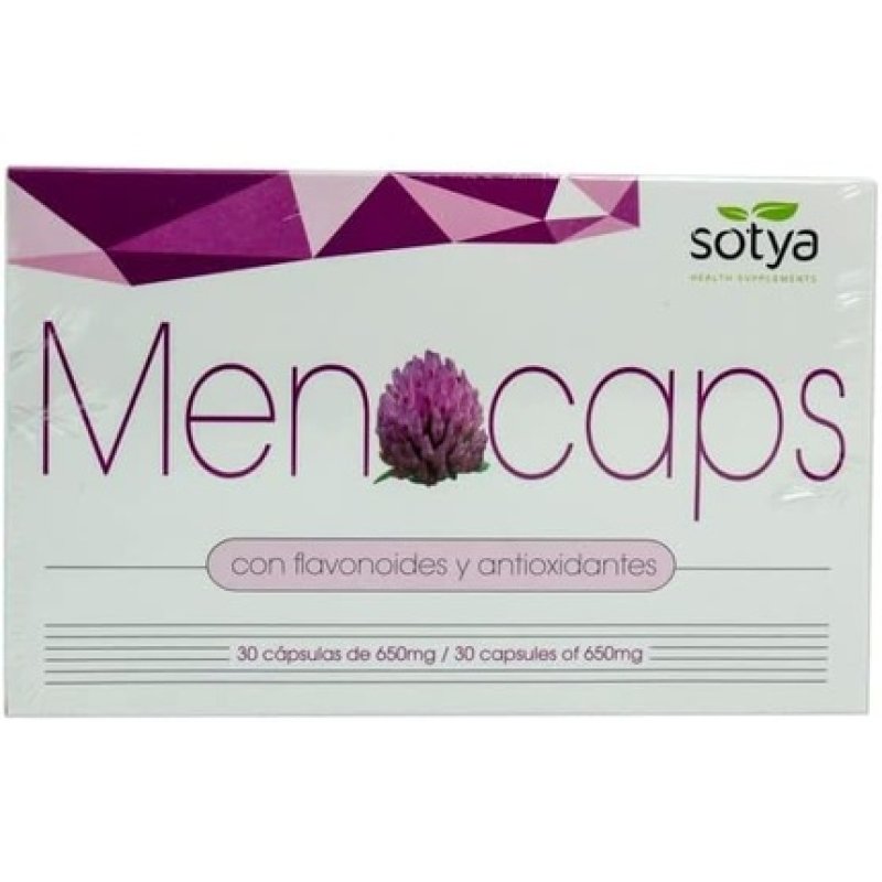 Menocaps 650mg 30 Capsules Sotya