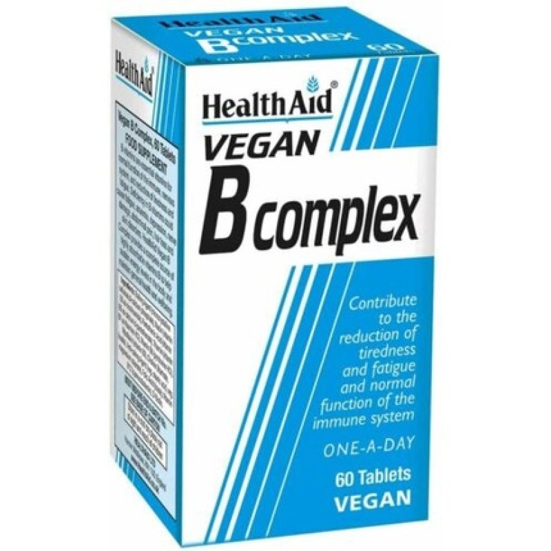 HealthAid Vegan B Complex 60 Tablets