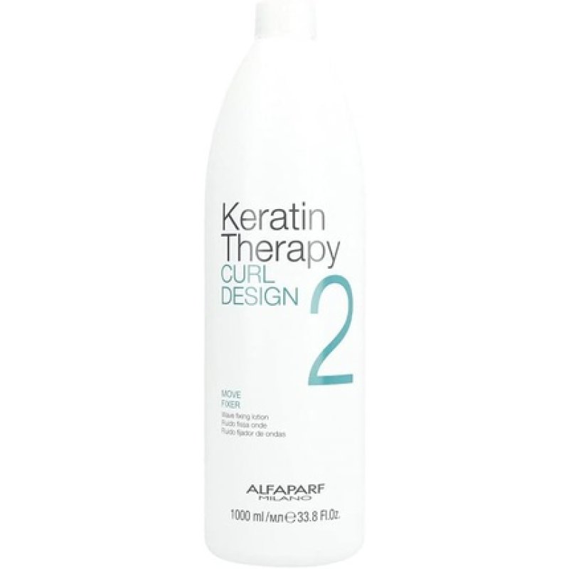 Alfaparf Keratin Therapy Curl Design 2 Move Fixer 1000ml Wave Fixing Lotion