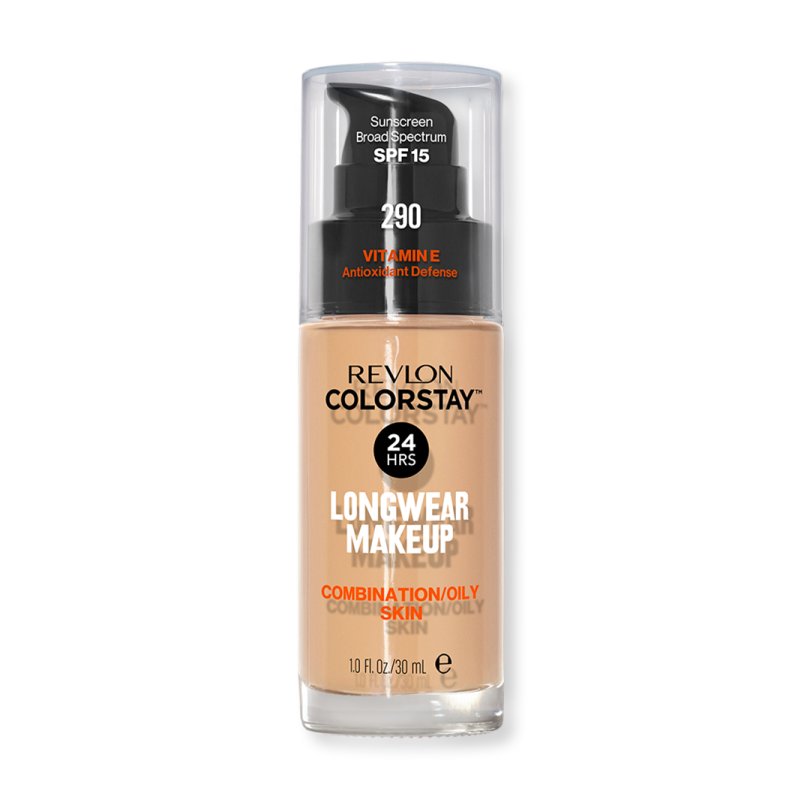 Revlon ColorStay Longwear Makeup for Combination/Oily Skin SPF15 30 ml Flacon pompe Liquide 290 Natural Ochre
