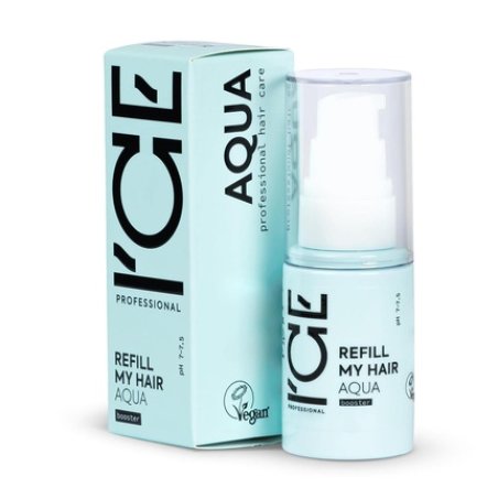 Natura Siberica Hair Care: Hair Strengthener, Ice Refill My Hair Aqua Booster 30ml