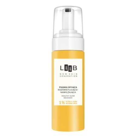 LAAB Tetra-C Yuzu Face Cleansing Foam Moisturizing and Brightening