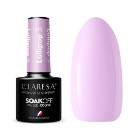 Claresa Lollipop UV Nail Polish 5ml - Pack of 5