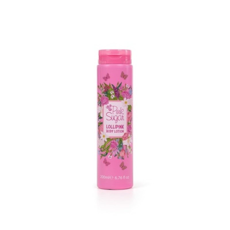 Pink Sugar Lollipink Body Lotion Delicate and Light Body Milk with Fine and Enveloping Essence 200ml
