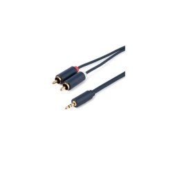 CORDON MOULE (AWG24) ALTIMIUM JACK 3,5 Stéréo Male/ 2 RCA Male de 10 M
