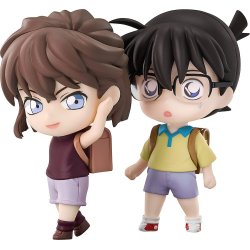 Detective Conan pack 2 mini figurines Qset Conan Edogawa & Ai Haibara 8 cm