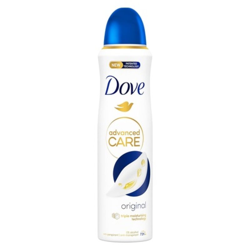Dove Advanced Care Deodorant Original Protection 72 Hours Spray 150ml